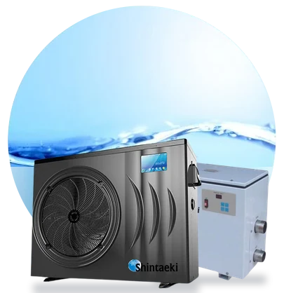 Swimming Pool Heat Pump และ Pool Heater ของ Shintaeki